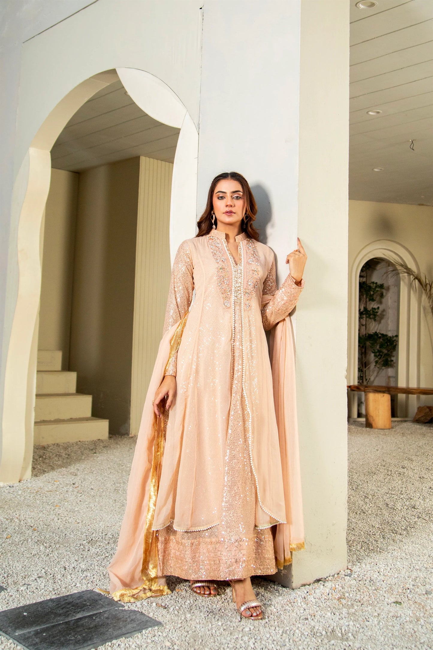 HASEEN- PEACH