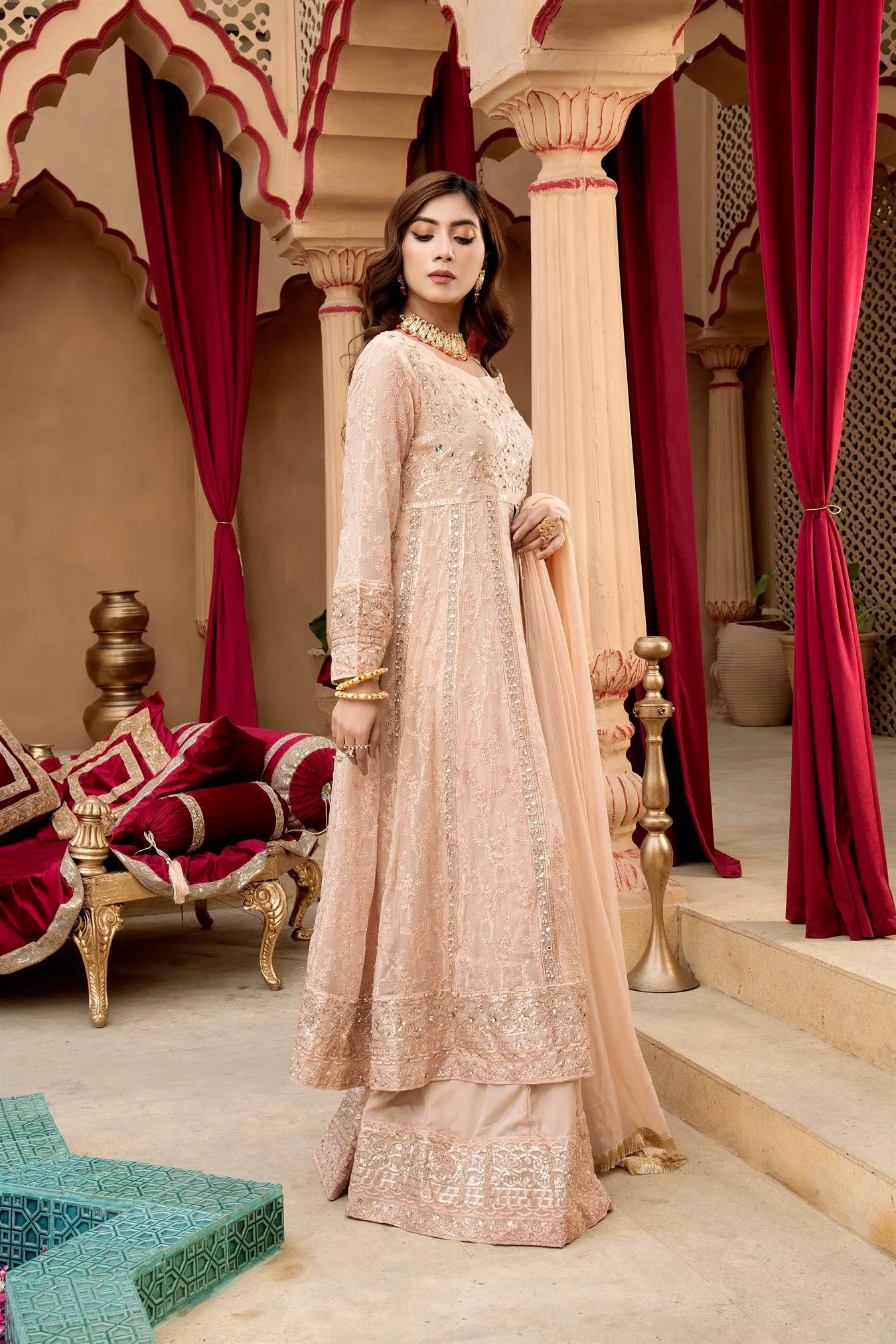 Wedding Gown- PEACH