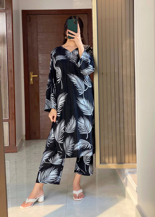 Feather printed