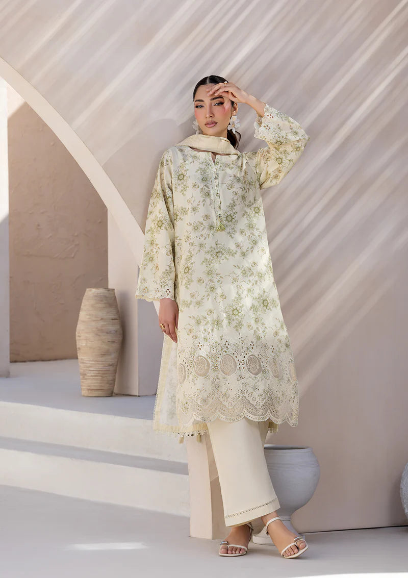 PRINTED CHICKENKARI LAWN